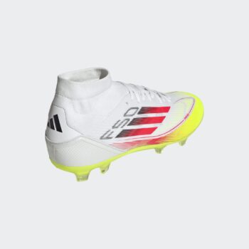F50 LEAGUE FG/MG MID W FTWWHT/LUCRED/SYELLO - Additional Image