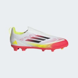 F50 LEAGUE LL FG/MG J FTWWHT/CBLACK/SYELLO
