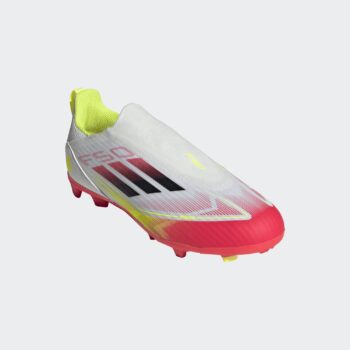 F50 LEAGUE LL FG/MG J FTWWHT/CBLACK/SYELLO - Additional Image