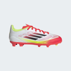 F50 LEAGUE FG/MG J FTWWHT/CBLACK/SYELLO