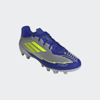 F50 CLUB FG/MG MESSI SILVMT/SYELLO/LUCBLU - Additional Image