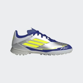 F50 LEAGUE TF J MESSI SILVMT/SYELLO/LUCBLU - Additional Image