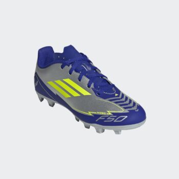 F50 CLUB FG/MG J MESSI SILVMT/SYELLO/LUCBLU - Additional Image
