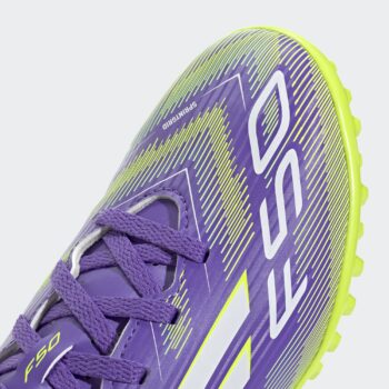 F50 CLUB TF J PURRUS/FTWWHT/LUCLEM - Additional Image