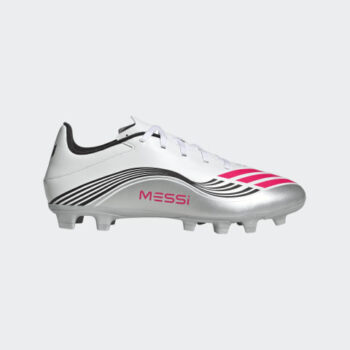 F50 MESSI CLUB FG/MG FTWWHT/LUCRED/SILVMT - Additional Image