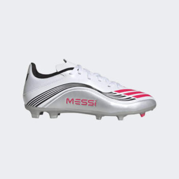 F50 MESSI LEAGUE FG/MG J FTWWHT/LUCRED/SILVMT - Additional Image