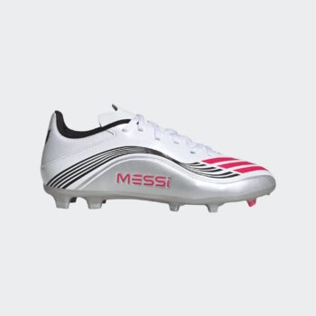 F50 MESSI LEAGUE FG/MG J FTWWHT/LUCRED/SILVMT - Additional Image