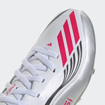 F50 MESSI LEAGUE FG/MG J FTWWHT/LUCRED/SILVMT - Additional Image