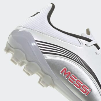 F50 MESSI LEAGUE 2G/3G AG FTWWHT/LUCRED/SILVMT - Additional Image
